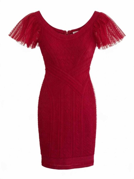 Herve Leger Dresses & Skirts - Herve Leger Red Size XXS Dress